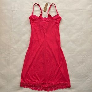 SKIMS FITS EVERYBODY CORDED LACE SLIP DRESS